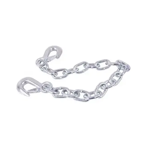 Safety Chain With S-Hook Ends, 1/4 x 36-In. Safety Chain With S-Hook Ends, 1/4 x 36-In.