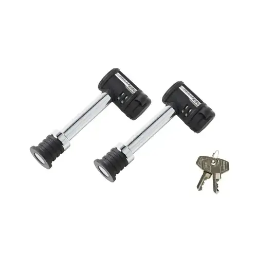 Barbell Pin Receiver Lock, Keyed Alike, Class III, IV, 5/8-In Pair Barbell Pin Receiver Lock, Keyed Alike, Class III, IV, 5/8-In Pair