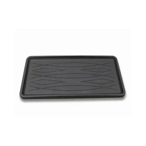 5000972 Boot Tray, Black, 35 in L, 17 in W, 2.1 in H