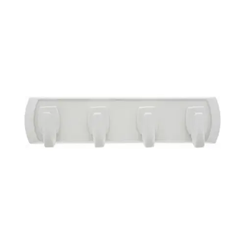 Small Key Rail, White Small Key Rail, White