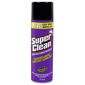 Super Clean 309017 DEGREASER AEROSOL CAN 17 OZ Clear Light Purple