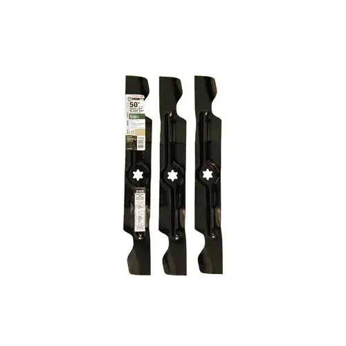 High-Lift Blade Set, 17-1/4 in L, For: 50 in Zero Turn Garden Tractors High-Lift Blade Set, 17-1/4 in L, For: 50 in Zero Turn Garden Tractors