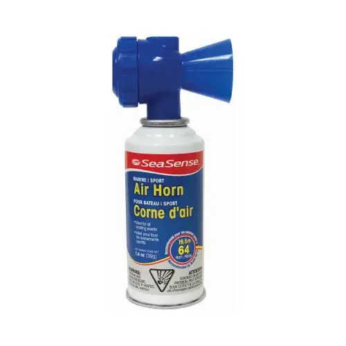 Mini Air Horn, Push Button, 1.4-oz.