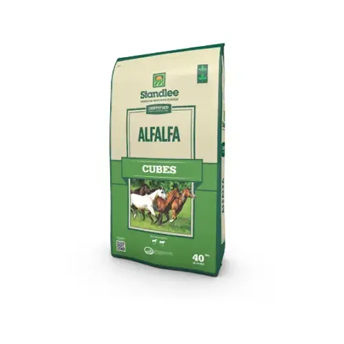 Certified Alfalfa Cubes, 40-Lbs. Certified Alfalfa Cubes, 40-Lbs.