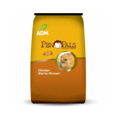 Pen Pals Chicken Starter Grower, Non-Medicated, Crumble, 50-Lbs. Pen Pals Chicken Starter Grower, Non-Medicated, Crumble, 50-Lbs.