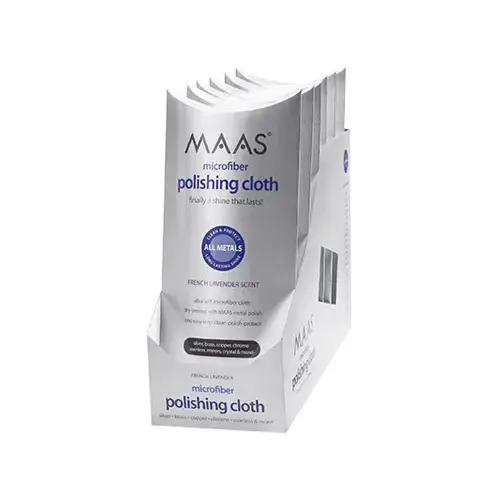 Metal Polishing Cloth, Lavender Scent, 12 x 12-In. Metal Polishing Cloth, Lavender Scent, 12 x 12-In.