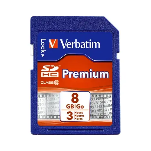 Premium Classic SDHC Memory Card, 8GB