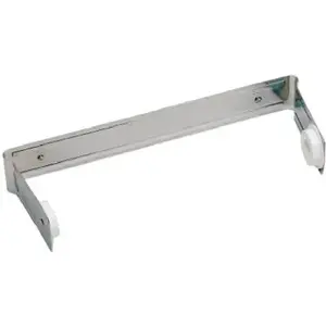 Decko 38310 Paper Towel Holder, Steel, Chrome, Wall Mounting