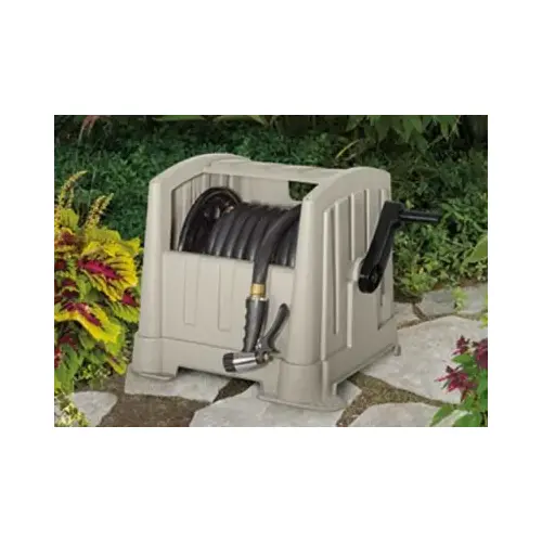 Hideaway 100 Ft. Dark Taupe Hose Storage Hideaway 100 Ft. Dark Taupe Hose Storage