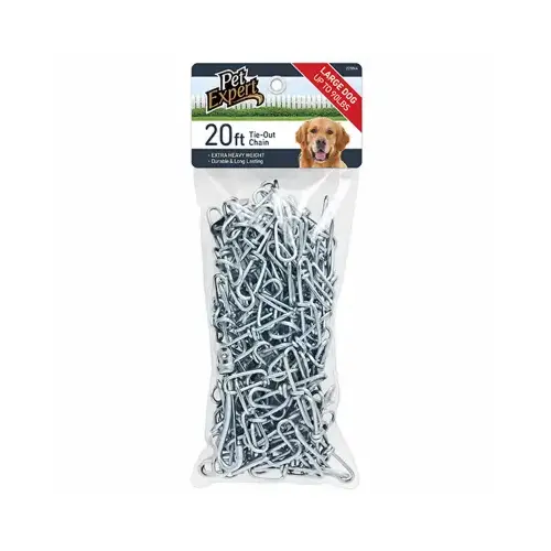 Dog Tie Out Chain, Extra Heavy, 20-Ft. Dog Tie Out Chain, Extra Heavy, 20-Ft.