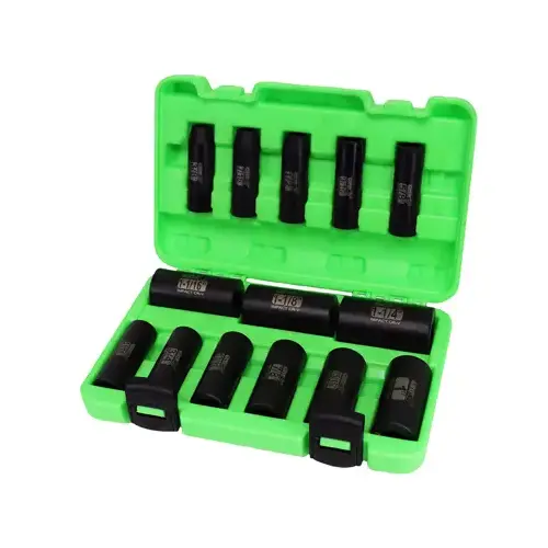 Deep Impact Socket Set, SAE, 15-Pc. Deep Impact Socket Set, SAE, 15-Pc.