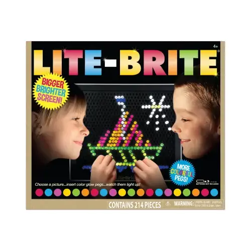214-Pc. Lite-Brite Light Up Art Set