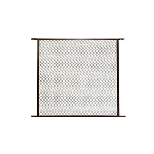 Bronze 48" Aluminum Sliding Screen Door Grille Bronze 48" Aluminum Sliding Screen Door Grille