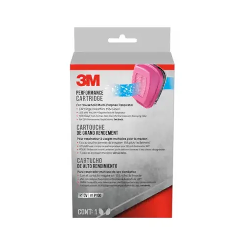 P100 Multi-Purpose Replacement Respirator Cartridge P100 Multi-Purpose Replacement Respirator Cartridge