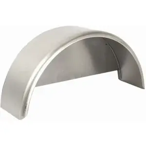URIAH PRODUCTS UW932000 Replacement Single-Axle Trailer Fender, 16 Gauge Steel, 9 x 32 x 15-In.