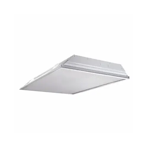 LED Troffer Recessed Fluorescent Light Fixture, 2 x 4-Ft. LED Troffer Recessed Fluorescent Light Fixture, 2 x 4-Ft.