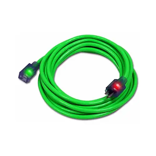 Extension Cord, Green, 14/3, 15-Ft. Extension Cord, Green, 14/3, 15-Ft.