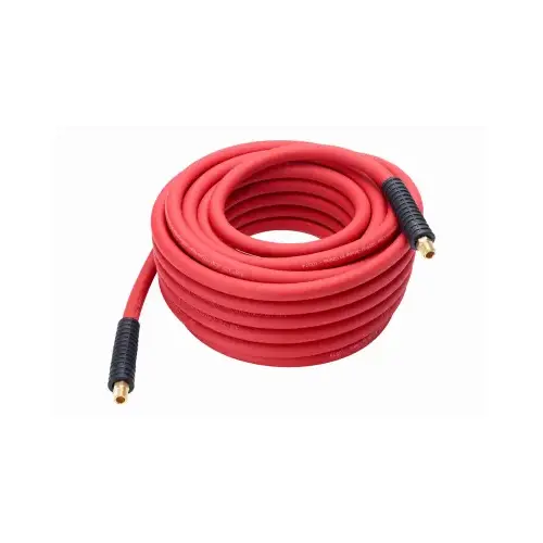 Rubber Air Hose, 900 PSI Bursting Pressure, 3/8-In. x 50-Ft.