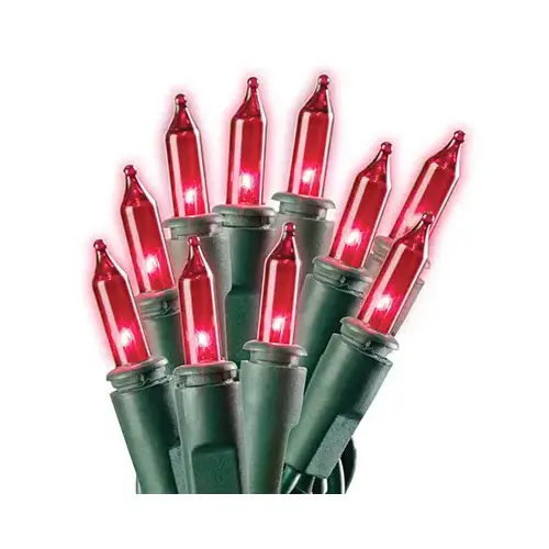 Christmas 100-Light Set, Mini, Red Christmas 100-Light Set, Mini, Red
