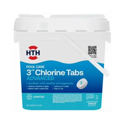 Pool Care Chlorine Tablets Advanced, 3 In., 25 Lbs. Pool Care Chlorine Tablets Advanced, 3 In., 25 Lbs.