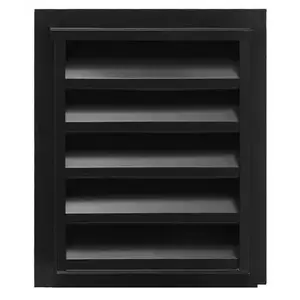 Construction Metals GLFC1218BR Gable Louver Flange Center 12 In. x 18 In. Brown