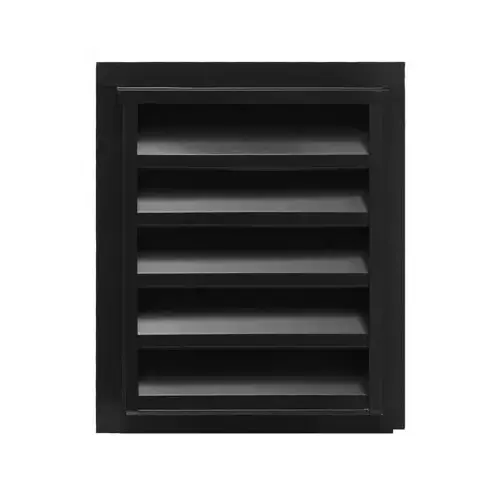 Gable Louver Flange Center 12 In. x 18 In. Brown