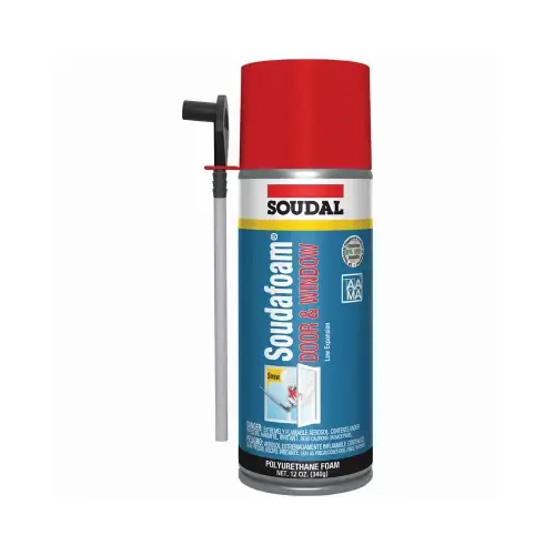 Soudafoam 12 Oz. Minimal Expansion Door & Window Foam Sealant Champagne
