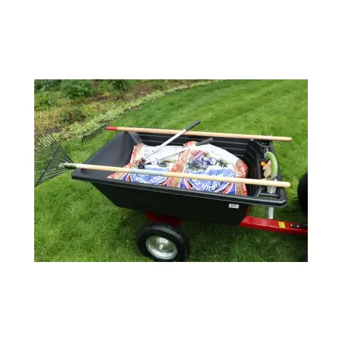 Poly Dump Cart, 10 Cu. Ft., 650-Lb. Capacity