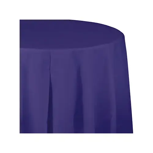 82"Purp RND Table Cover 82"Purp RND Table Cover
