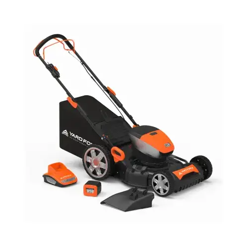60-Volt 3 In-1 Cordless Lawn Mower, Brushless Motor, 21 In. Deck