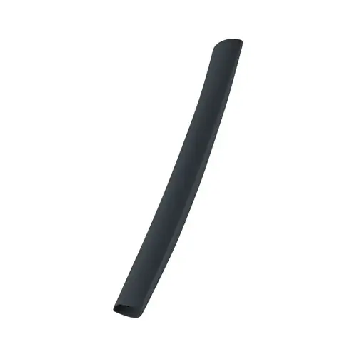 Heat Shrink Tubing, 1/4-1/8 x 4-In., Black