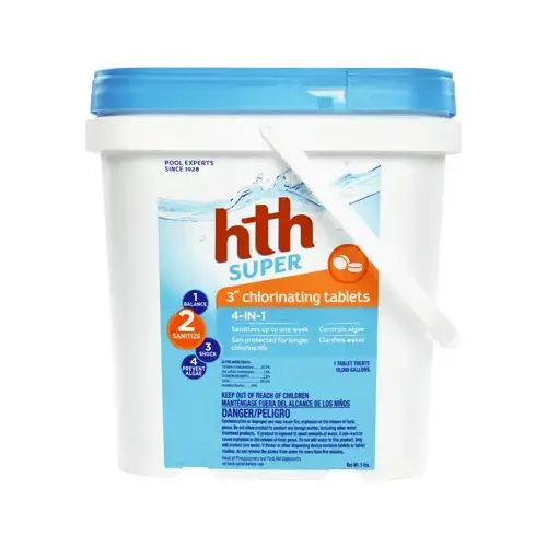 3-In. Super Chlorinating Tablets, 5-Lbs. 3-In. Super Chlorinating Tablets, 5-Lbs.