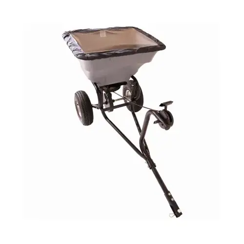 75 Lb. Self-Lubricating Tow Broadcast Spreader with Cover 75 Lb. Self-Lubricating Tow Broadcast Spreader with Cover
