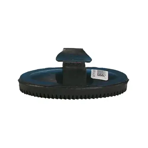 5 In. Mini Palm Brush Rubber Curry Comb