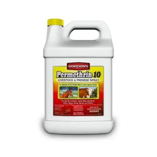Permethrin 10 Livestock & Premise Insecticide, Spray Concentrate, Gallon