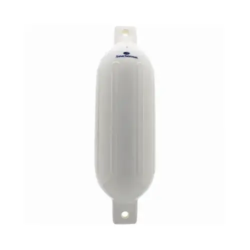 Inflatable Boat Fender, White, 4.5 x 16-In. Inflatable Boat Fender, White, 4.5 x 16-In.