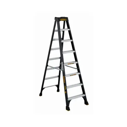 Louisville Ladder DeWalt 8 Ft. Fiberglass Step Ladder Type Ia Silver