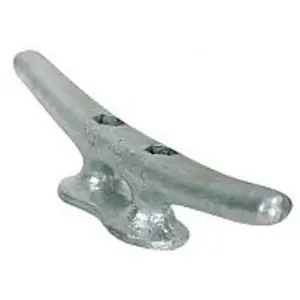 DONOVAN MARINE IOWA LLC 50062485 Dock Cleat, Galvanized Cast Iron, 6-In.