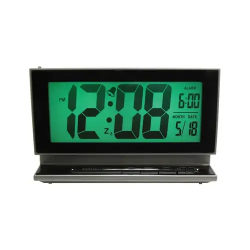 Smartlite LCD Alarm Clock, 2 In.
