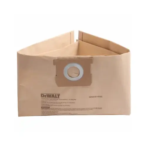 Dust Bags for 12-16 Gallon Wet/Dry Vacs pack of 3 Dust Bags for 12-16 Gallon Wet/Dry Vacs pack of 3