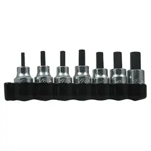 LISLE CORPORATION 33850 7-Pc. Metric Hex Bit Set