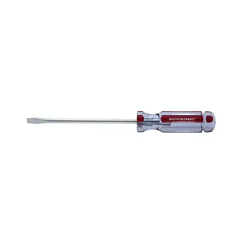 1/4 x 6-In. Round Slotted Cabinet Screwdriver