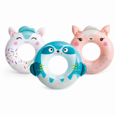 INTEX RECREATION CORPORATION 59266EP 30" Cute Animal Tubes
