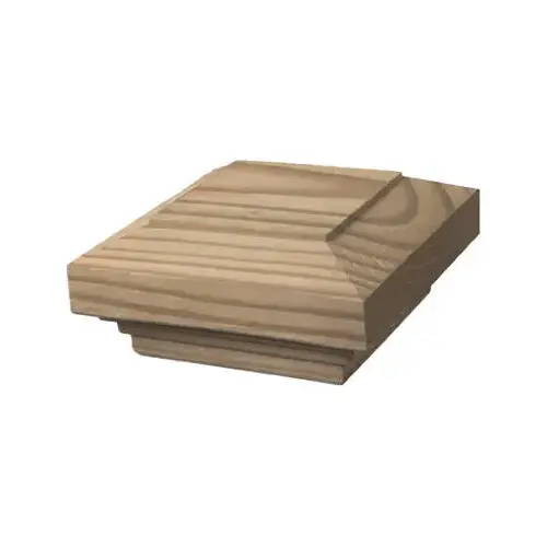 UFP Post Cap, 4 in L, 4 in W, Wood Other UFP Post Cap, 4 in L, 4 in W, Wood Other