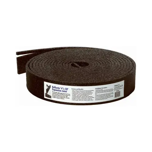 Foam Expansion Joint, Black, 4-In. x 50-Ft., .5-In. Thick Foam Expansion Joint, Black, 4-In. x 50-Ft., .5-In. Thick