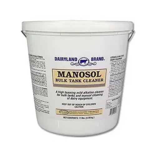 Manosol Alkaline Cleaner For Dairy Applications, 11-Lbs.