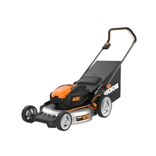Nitro 40-Volt (2x20) Cordless 3-In-1 Lawn Mower, Brushless Motor, 20-In. Deck Nitro 40-Volt (2x20) Cordless 3-In-1 Lawn Mower, Brushless Motor, 20-In. Deck