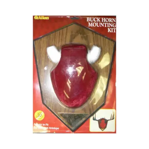 Antler Mounting Kit, Red & Woodgrain Antler Mounting Kit, Red & Woodgrain