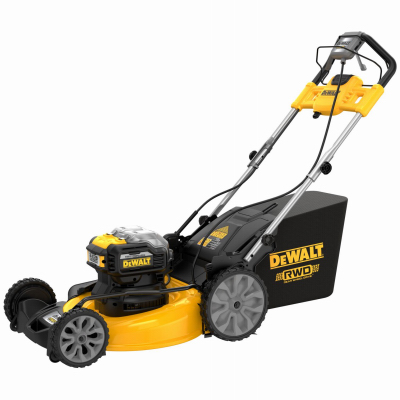Black & Decker DCMWSP255U2 2x20-Volt Self-Propelled Cordless 3-N-1 Lawn Mower, Brushless Motor, 21.5-In. Deck, (2) Batteries Included