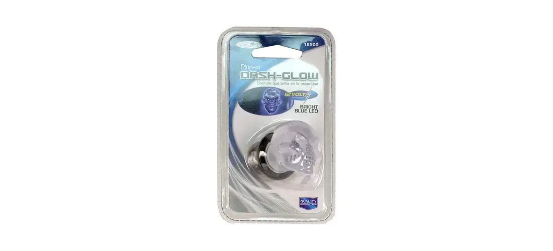 Custom Accessories 16500 Dash Glow Car Lighter Light, Skull, 12-Volt White  Buy Now